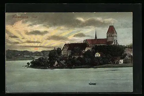 AK Ratzeburg, Ortsansicht mit Dom