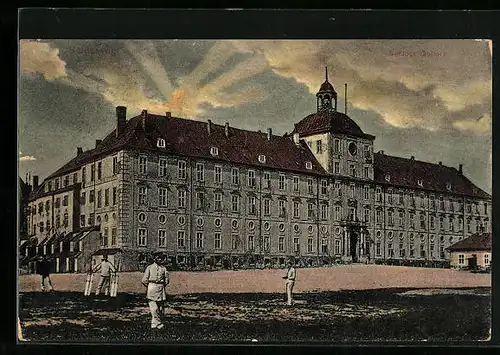 AK Schleswig, Schloss Gottorp im Sonnenschein
