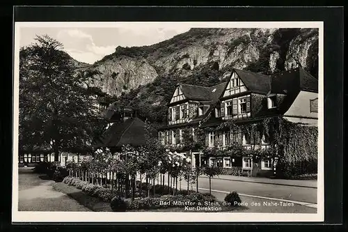 AK Bad Münster a. Stein /Nahetal, Kur-Direktion