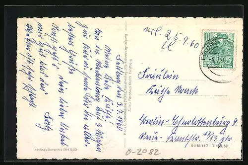 AK Feldberg i. M., FDGB-Genesungsheim