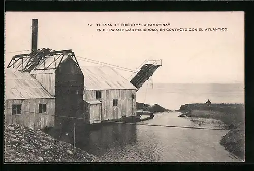 AK Tierra de Fuego, La Famatina en el paraje más peligroso, en contacto con el Atlántico