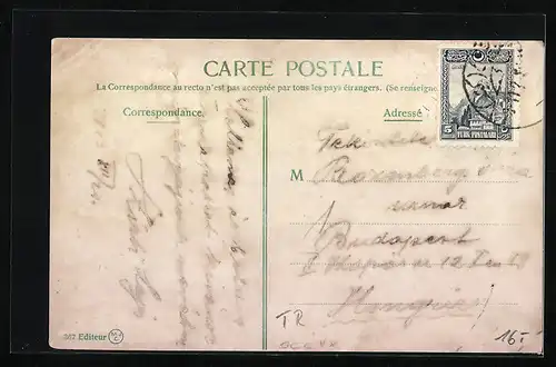 AK Constantinople, Rue des Petits-Champs, Pera