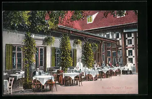 AK Rimske Toplice, Terase