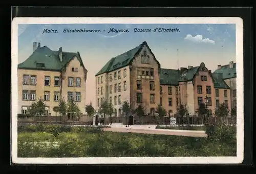 AK Mainz, Partie an der Elisabethkaserne