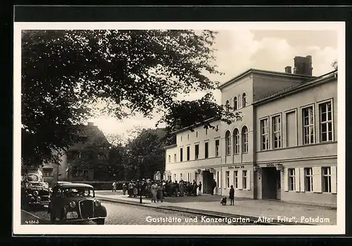 AK Potsdam, Gaststätte und Konzertgarten Alter Fritz