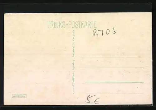 AK Rodewisch i. V., Blick von der Burgstrasse