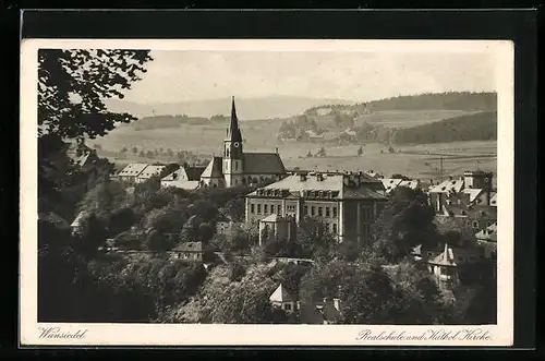 AK Wunsiedel, Realschule und Kathol. Kirche
