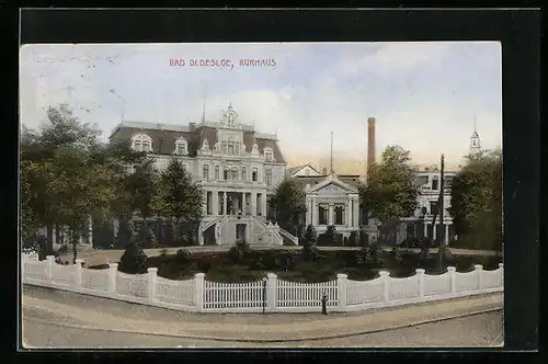 AK Bad Oldesloe, Partie am Kurhaus