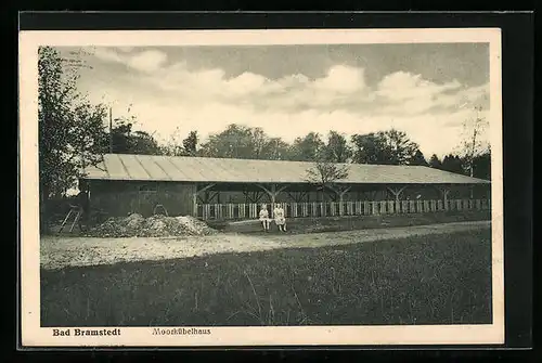 AK Bad Bramstedt, Partie am Moorkübelhaus