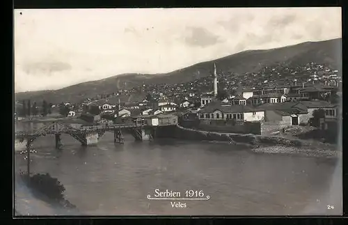 AK Veles, Panorama der Ortschaft
