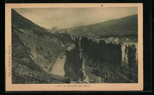 AK Uesküb, Im Wardartal bei Uesküb