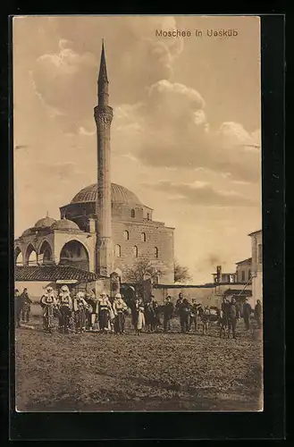 AK Uesküb, Ortspartie mit Moschee