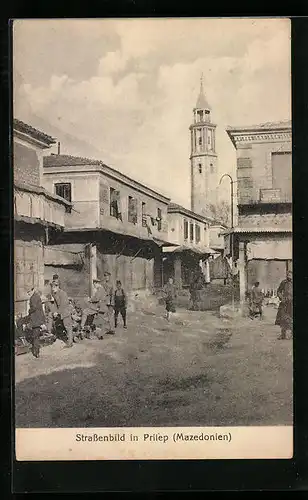 AK Prilep, Strassenbild in Prilep