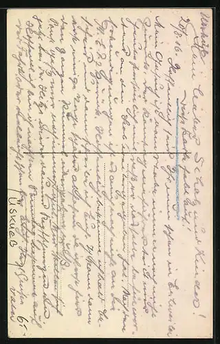 AK Üskueb, Ortspartie mit der Moschee