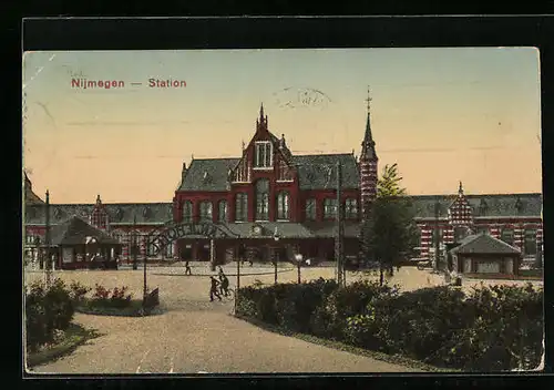 AK Nijmagen, Station, Bahnhof