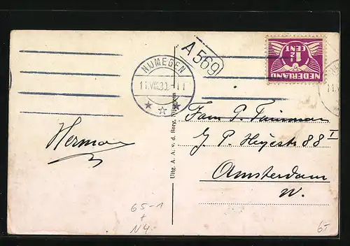 AK Nijmagen, Station, Bahnhof