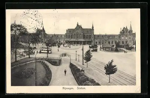 AK Nijmegen, Station, Bahnhof