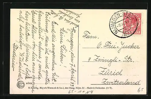 AK Nijmegen, Station, Bahnhof