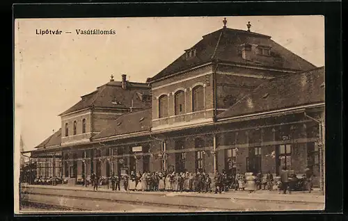 AK Lipotvar, Vasutallomas, Bahnhof