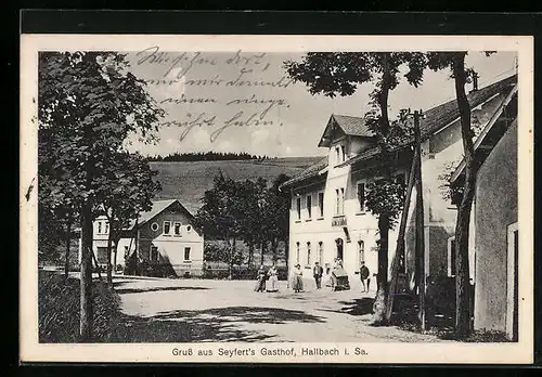 AK Hallbach i. Sa., Seyfert`s Gasthof