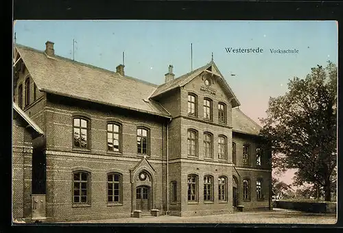 AK Westerstede, Ansicht der Volksschule