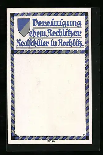 AK Rochlitz, Vereinigung ehem. Rochlitzer Realschüler, Wappen