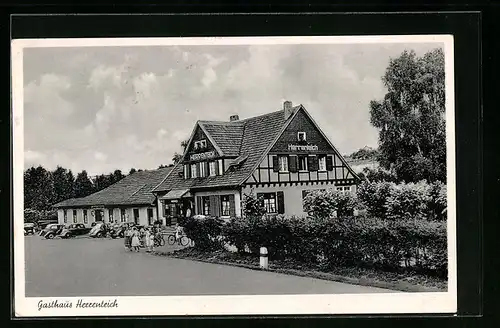 AK Much, Gasthaus Herrenteich