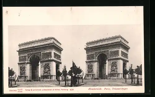 Stereo-AK Paris, Triumphbogen