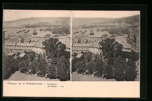 Stereo-AK Autour de la Mèditerranèe-Panorama de Genes