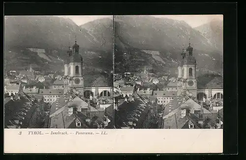 Stereo-AK Innsbruck, Panorama