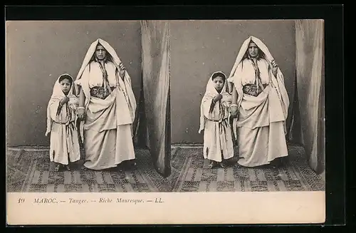Stereo-AK Tanger, Riche Mauresque