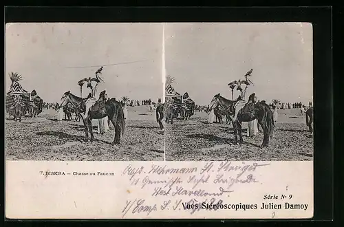 Stereo-AK Biskra, Chasse au Faucon