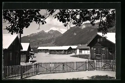 AK Grandvillard, Camp de Grandvillard, Hte Gruyère, Dents de Broc, du Chamois et de Bourgoz