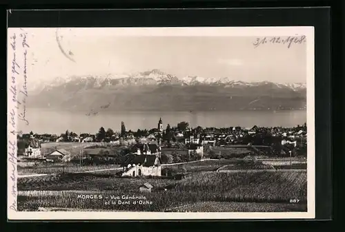 AK Morges, Vue Gènèrale et la Dent d`Oche