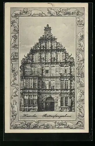AK Hameln, Rattenfängerhaus