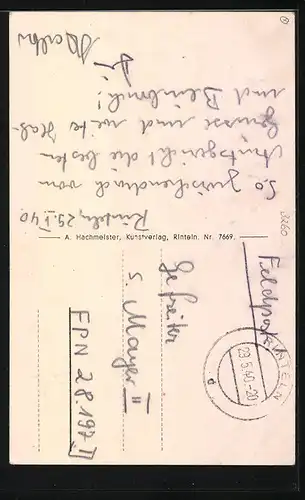 AK Rinteln a. d. Weser, Luth. Kirche und Ratskeller