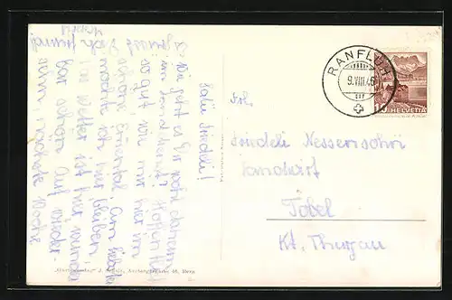 AK Rüderswil, Leuenberger-Denkmal und Kirche