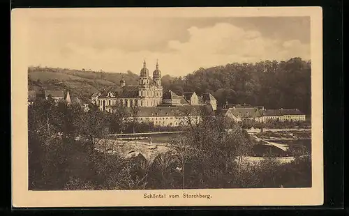 AK Schöntal, Ortsansicht vom Storchberg