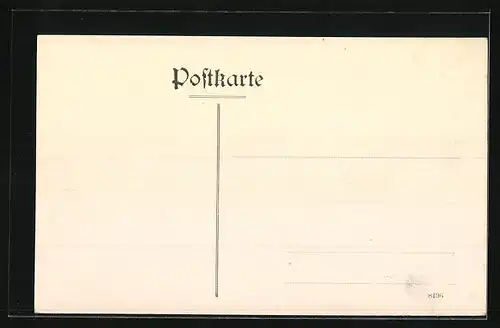 AK Künzelsau, Totalansicht aus der Vogelschau