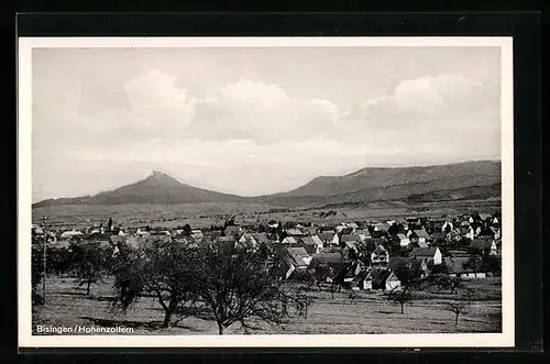 AK Bisingen /Hohenzollern, Totalansicht aus der Vogelschau