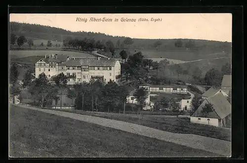 AK Gelenau (sächs. Schweiz), König Albert-Heim