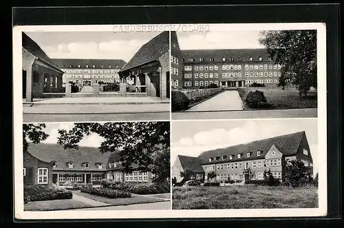 AK Sanderbusch / Oldenburg, Landeskrankenanstalt mit Altersheim