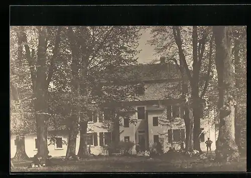 AK Tännich (Thür.), Friedrich Ebert Heim, Hinteransicht: Parkseite