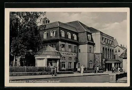 AK Blankenburg, HO-Gaststätte Kurhotel