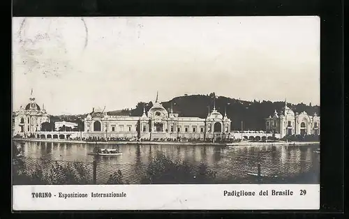 AK Torino, Esposizione Internazionale 1911, Padiglione del Brasile
