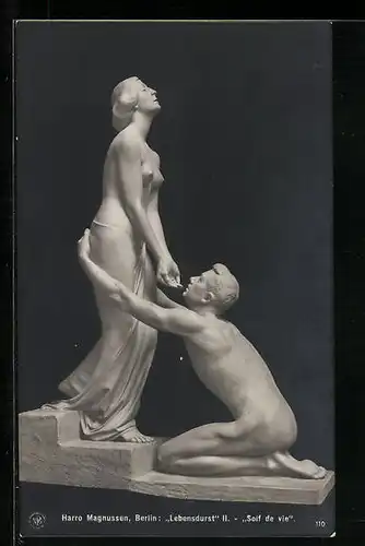 AK Plastik Lebensdurst II.-Soif de vie von Harro Magnussen