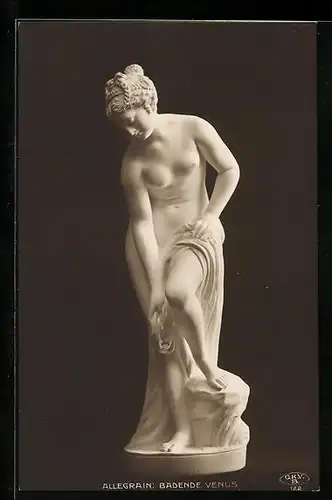 AK Plastik Badende Venus von Allegrain
