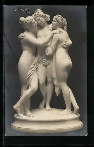 AK Plastik 3 Graces von Canova