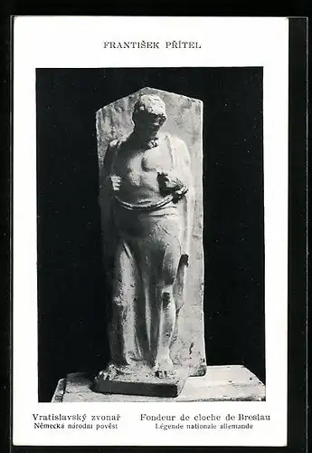 AK Kunstwerk Fondeur de cloche de Breslau von Frantisek Pritel