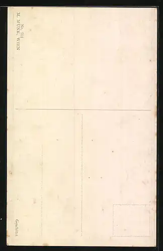 AK Niederländisches Mädchen mit Regenschirm